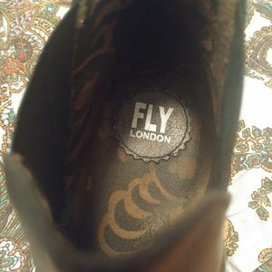 Fly London Wedge Booties - Voss